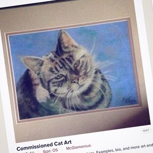 Commissioned Cat Art